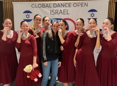 מקום שלישי בתחרות המחול הבינלאומית GD