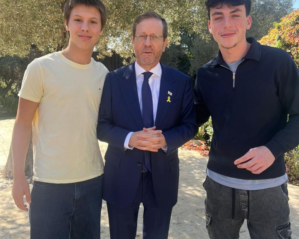 בבית הנשיא
